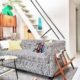 The Gray Area of Patterned, Black and White Sofas