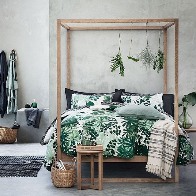 Instagram Obsessions:  $59 Tropical Duvet Cover