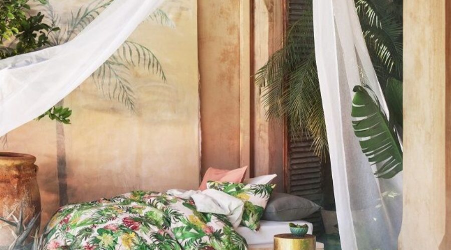 Instagram Obsessions:  Tropical Duvet Cover Set for $59