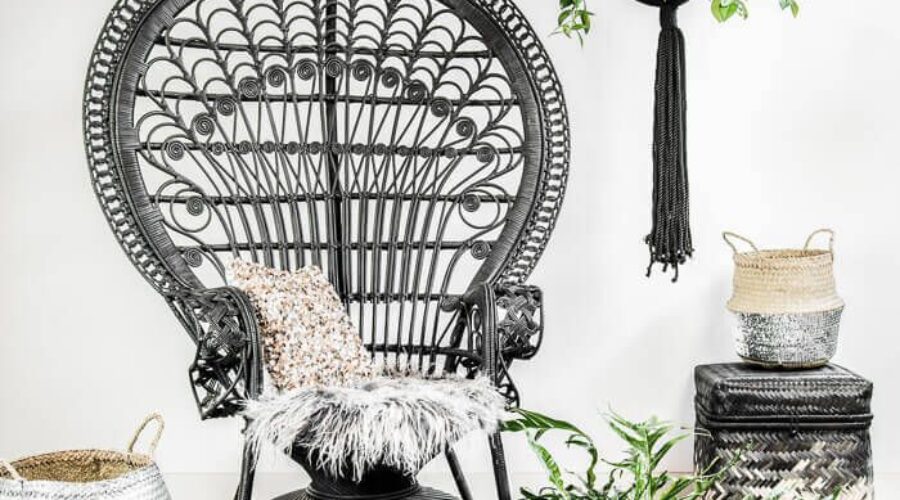 Instagram Obsessions: Black Peacock Chair