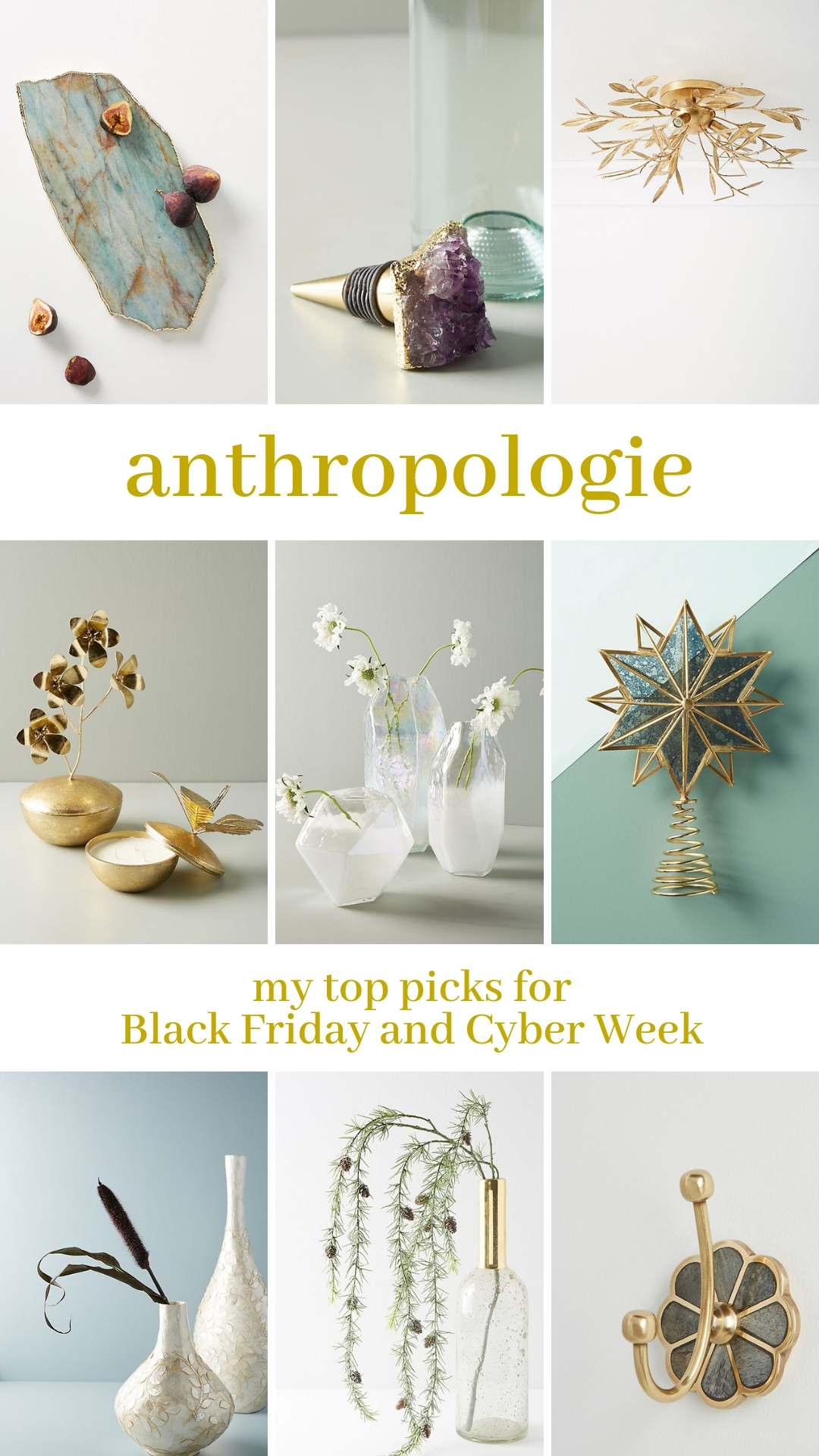 Anthroplogie – Black Friday and Cyber Monday Roundup