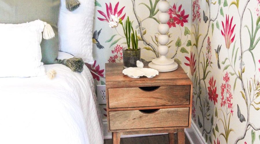 Simple, Small Mid Century Modern Wood Nightstands, Side Tables and End Tables