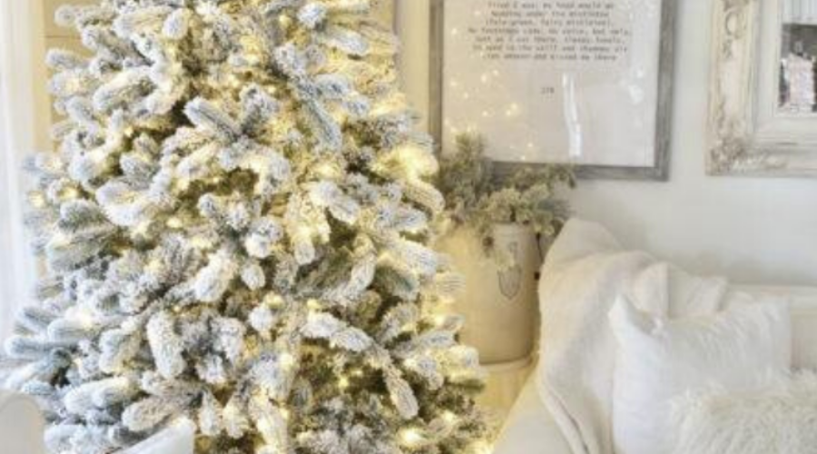 Best Flocked Christmas Trees of 2019 on Sale
