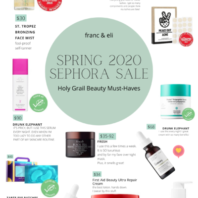 Spring 2020 Sephora Sale Holy Grail Beauty Picks
