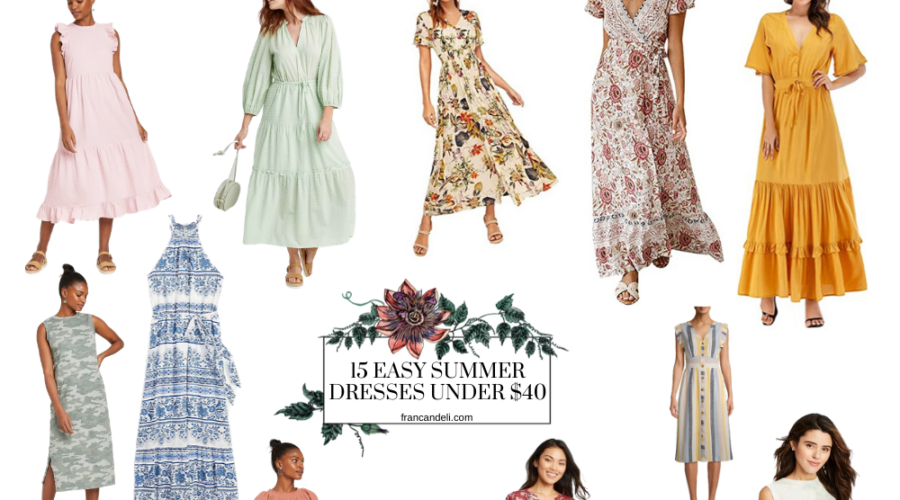 15 Easy Summer Dresses Under $40 for 2020