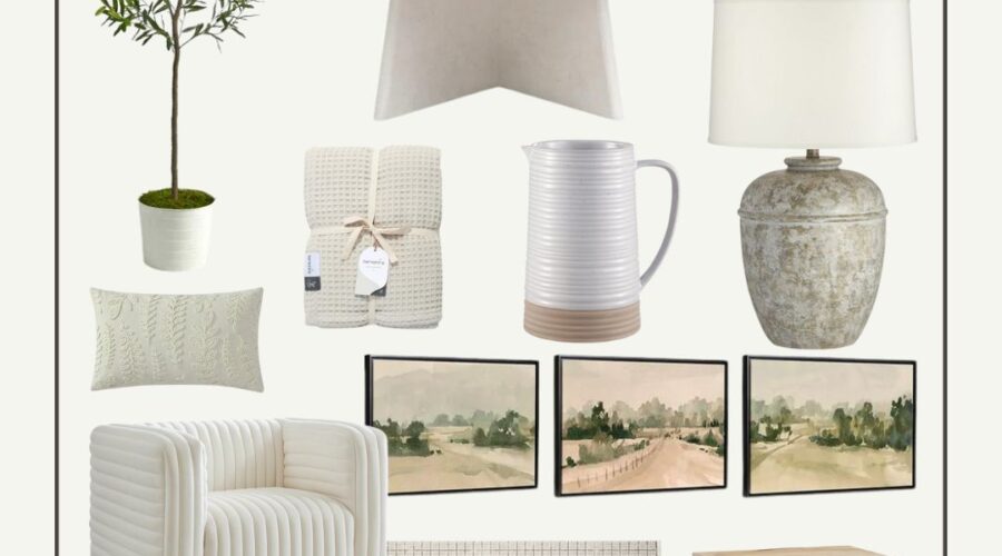 Walmart Neutral Home Decor Finds